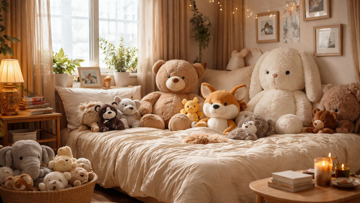 Transform Your Space with Plush Comfort: The Ultimate Guide to Room Decor & Cozy Desk Setups Using Stuffed Animals