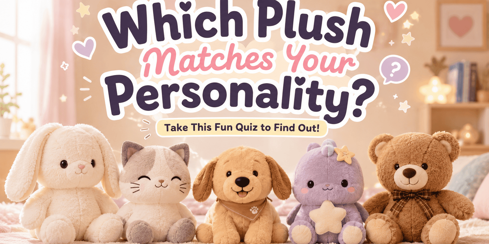 Which Plush Matches Your Personality? (Take This Fun Quiz to Find Out!)
