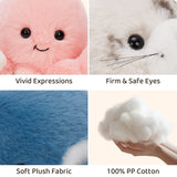 9.8 Inch 6 Piece Ocean Animal Plush Toy Set
