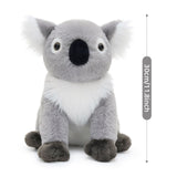 15.7 Inch Koala Plush Set with Three Baby Koalas and Tree Stump