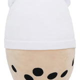 MorisMos Bubble Tea Plush Toys - 12 Inches Polar Bear Cartoon Cylindrical Plush Pillow - Milk Tea Cup Hugging Throw Pillows - Squishy Kawaii Cartoon Bear Cushion
