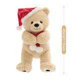 14 Inch Christmas Teddy Bear Plush Toy Holiday Season Gift