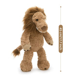 Lion Plush Toy Realistic Safari Stuffed Animal 17.7 Inch