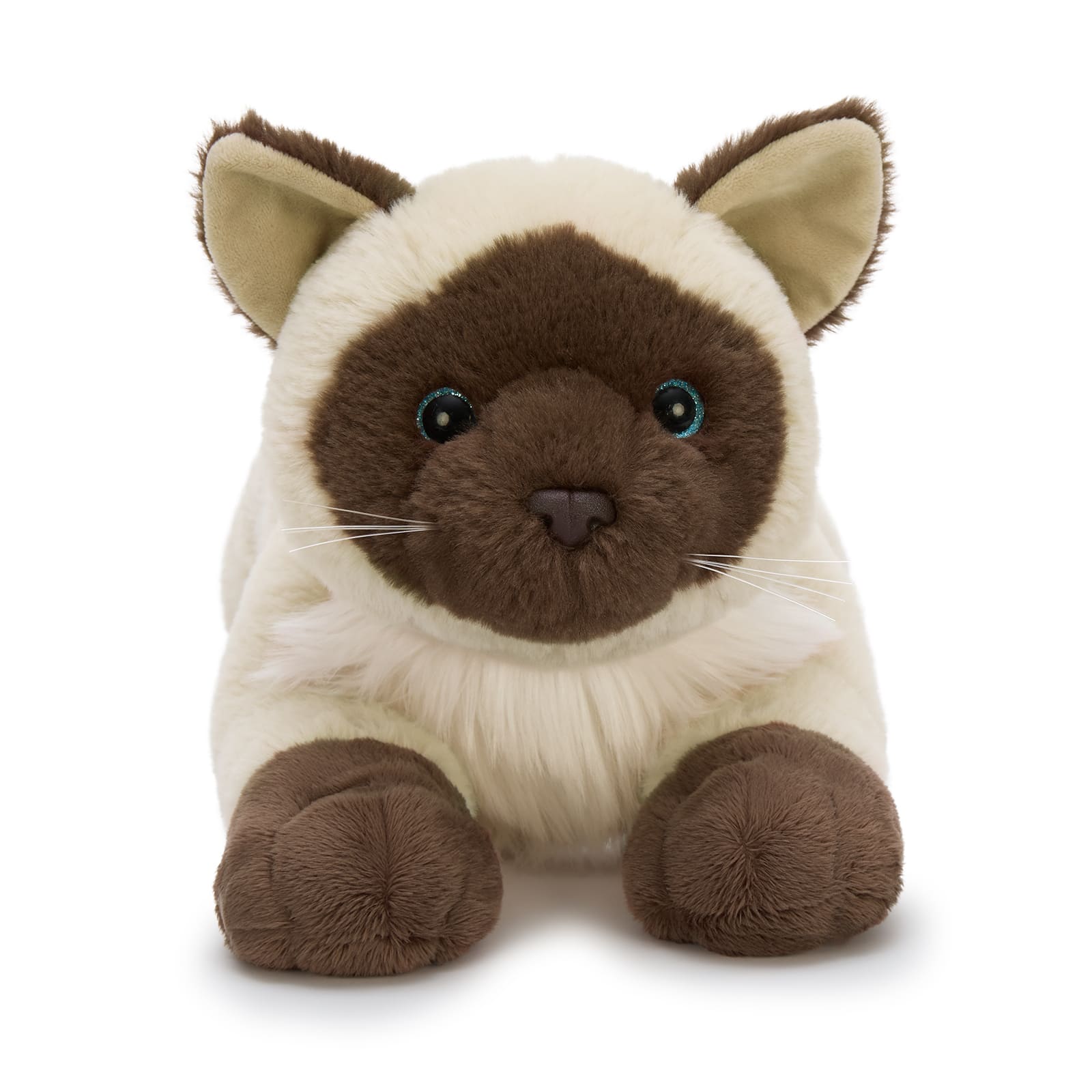 18.9 Inch Siamese Cat Plush Toy Set with Four Kittens