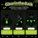 23-Inch Bat Dragon Plush Toy Glow-in-the-Dark Bat Stuffed Animal
