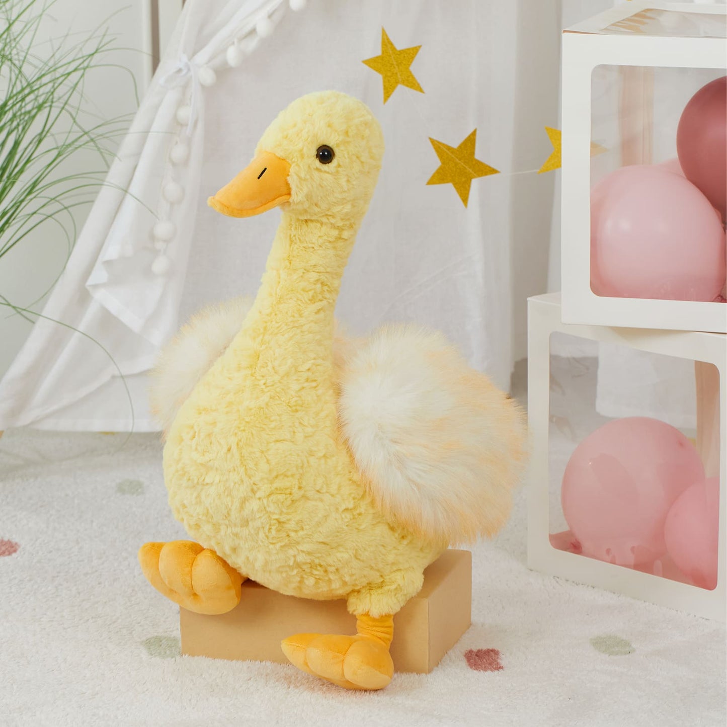 Duck Stuffed Animals Duck Plush Toys, Yellow, 23.5 Inches