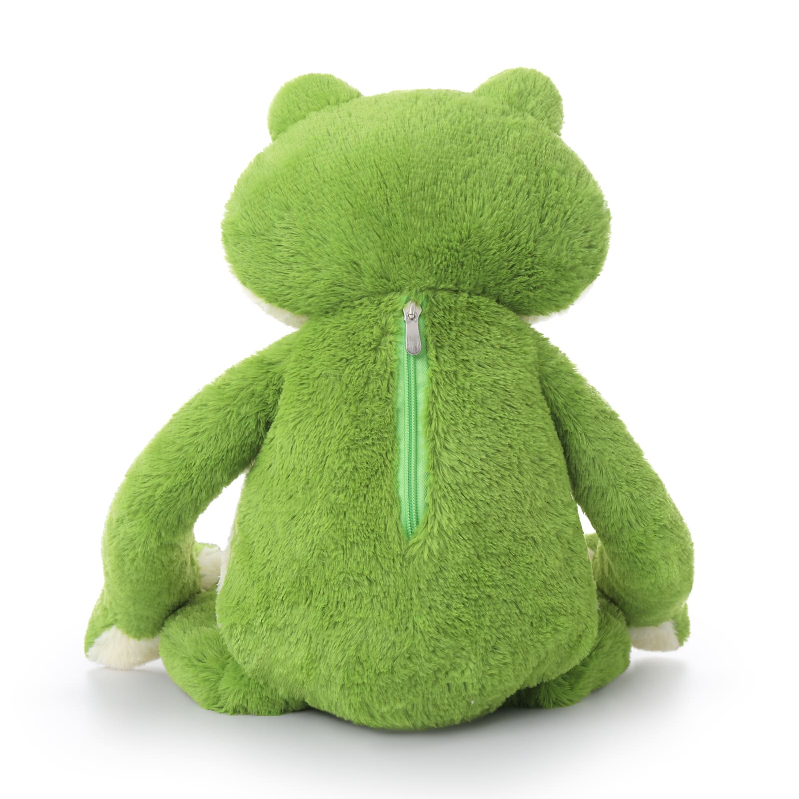 Animal en peluche grenouille, vert, 24 pouces