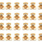 24 Pcs Teddy Bear Stuffed Animals Bulk - Small Teddy Bear Plush Toys - Light Brown 14 Inches Teddy Bear Plush Dolls - Cute Fuzzy Bears for Baby Shower/Wedding/Birthday/Valentine's Day - Baby Shower Centerpieces