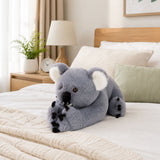 25.6 Inch Grey Koala Plush Toy Large Stuffed Animal