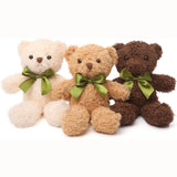 Teddy Bear Stuffed Animals Bulk - Valentine's Day Teddy Bear Plush Toys - Teddy Bear Theme Baby Shower Centerpieces - Cheap Bulk Wholesale Teddy Bear Plushies - Cute 10 Inches Small Teddy Bear Plush Dolls - Valentine's Day Gift for Girlfriend/Boyfriend - Pink/Brown/Blue Stuffed Teddy Bears - Free Shipping