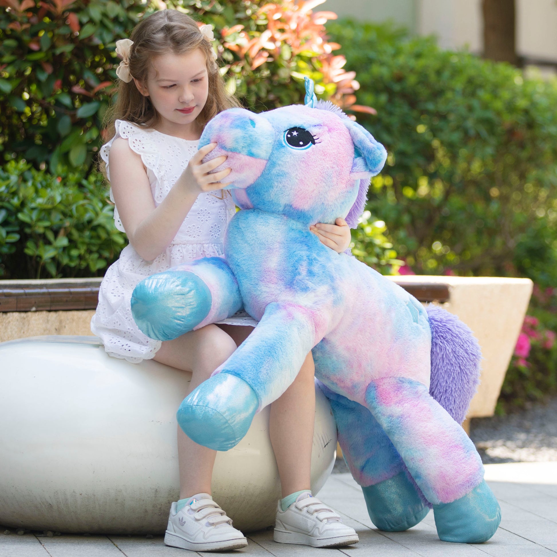 MorisMos Giant Unicorn Stuffed Animal Plush Toy