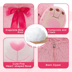 Valentine's Day Teddy Bear Stuffed Animals - 4 FT Pink Teddy Bear Plush Toys - Valentine's Day Gift for Girlfriend/Boyfriend - Fluffly Cuddly Plushy Fluffy Toy - Cute Teddy Bear Plush Pillows for Kids - Christmas/Birthday Gift for Children/Teens/Adults - Romantic Anniversary Gift for Wife/Husband - Wedding Gift for Friends - Free Shipping