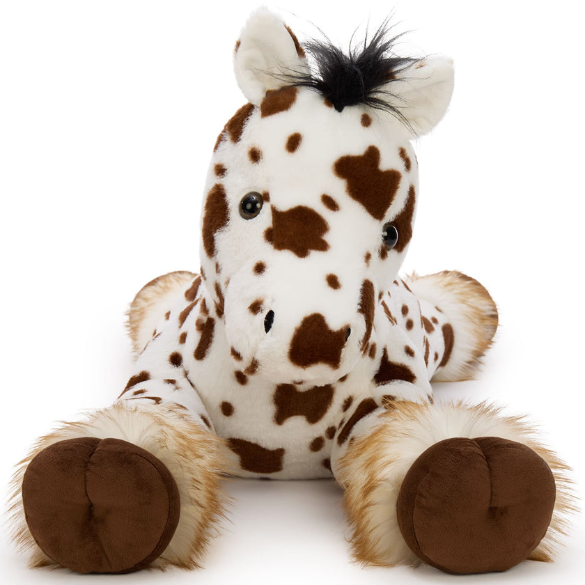 Appaloosa Spotted Horse Stuffed Animals, 47 Inches