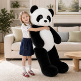 47-Inch Giant Panda Stuffed Animal Soft Large Teddy Bear for Kids & Adults