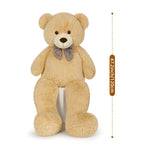High-quality brown teddy bear plush toy with realistic design and ultra-soft material, suitable as a comforting sleep buddy, nursery decor item, and thoughtful gift for all ages