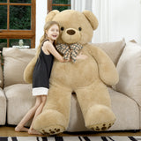 5 Foot Giant Teddy Bear Plush Toy Large Stuffed Animal
