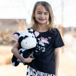 5 Pcs Dairy Cow Stuffed Animals Bulk - 16 Inches Cow Plush Toys Set - Stuffed Animal Babies with Their Mom - Stuffed Animals with Babies in the Belly - Cute Farm Cow Cartoon Plush Dolls for Kids - Cartoon Soft Toys - Christmas/Birthday Gift Ideas