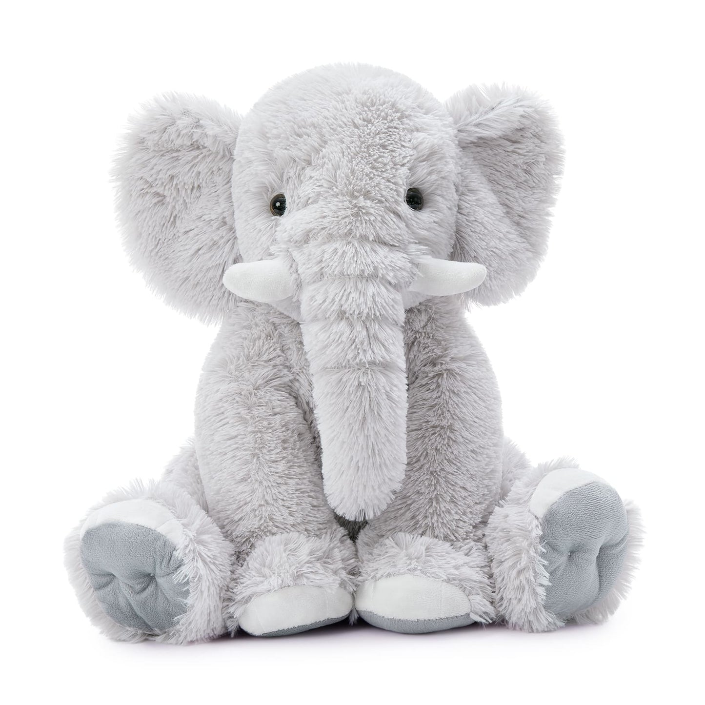 Jouet en peluche éléphant, multicolore, 19 pouces