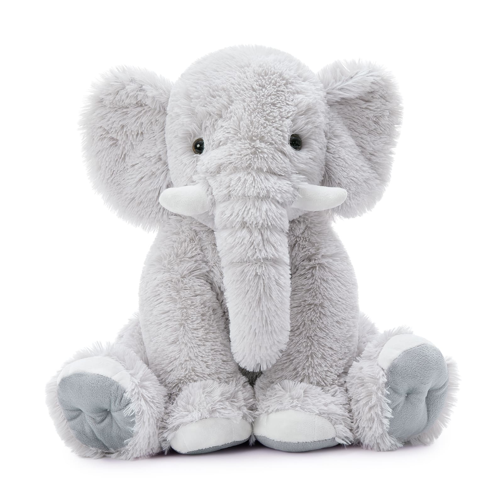 Jouet en peluche éléphant, multicolore, 19 pouces