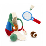 13.7 Inch Sports Bag with Six Pcs Sports Plush Toys
