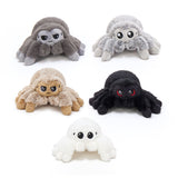 5 Piece Spider Stuffed Animal Set 7 Inch Plush Insect Toys