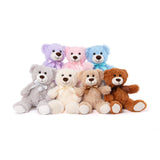 7-teiliges Teddybär-Stoffspielzeug, sieben Farben, 13,8 Zoll
