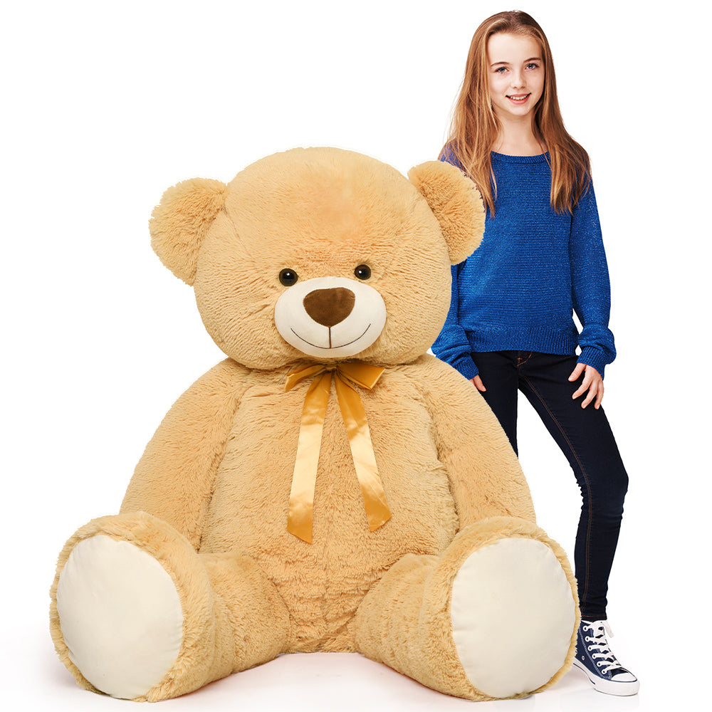 MorisMos Giant Teddy Bear 51'' Stuffed Animal Soft Big Teddy Bear Plush Toy