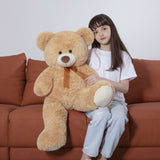 Riesiges Teddybär-Plüschtier, mehrfarbig, 35,4/51 Zoll