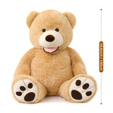Riesiger Teddybär, Stofftier, mehrfarbig, 51 Zoll