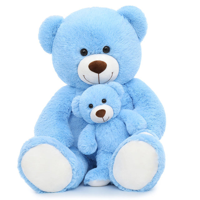 MorisMos 39" Giant Teddy Bear Mommy and Baby Soft Plush Bear Stuffed Animal