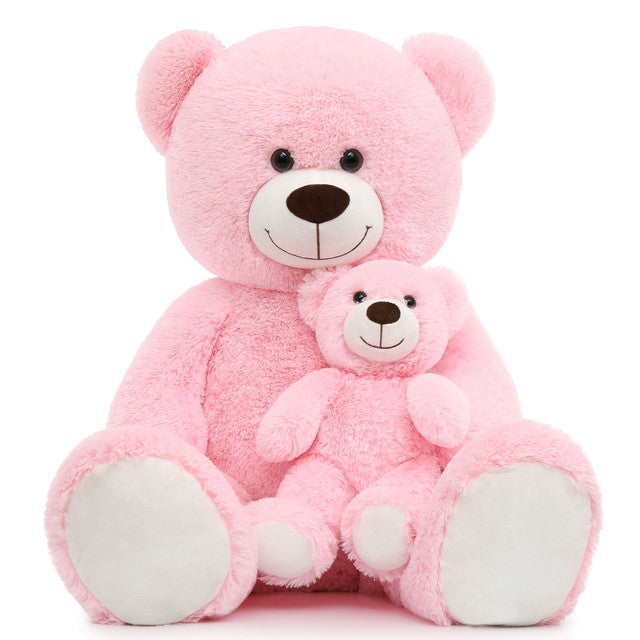 MorisMos 39" Giant Teddy Bear Mommy and Baby Soft Plush Bear Stuffed Animal