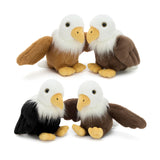 7 Inch Cute Bald Eagle Stuffed Animal Bulk Pack