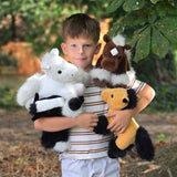 10.2 Inch Horse Plush Toy Set Four Pony Stuffed Animals