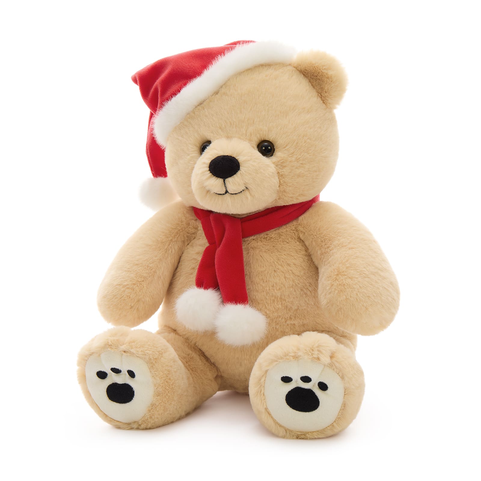 14 Inch Christmas Teddy Bear Plush Toy Holiday Season Gift