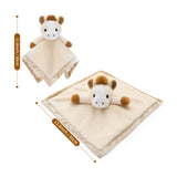 14 Inch Animal Security Blanket Soft Plush Lovey Comfort Toy