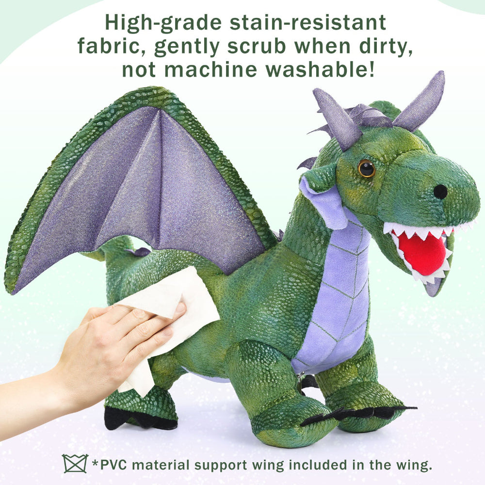 Flying Dragon Stuffed Toy Set, 21.6 Inches