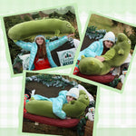 Crocodile Long Throw Pillow Alligator Stuffed Animals, Green, 43 Inches