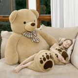 5 Foot Giant Teddy Bear Plush Toy Large Stuffed Animal