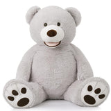 Riesiger Teddybär, Stofftier, mehrfarbig, 51 Zoll