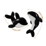 Six Pcs 15 Inch Orca Plush Toy Set Ocean Stuffed Animals