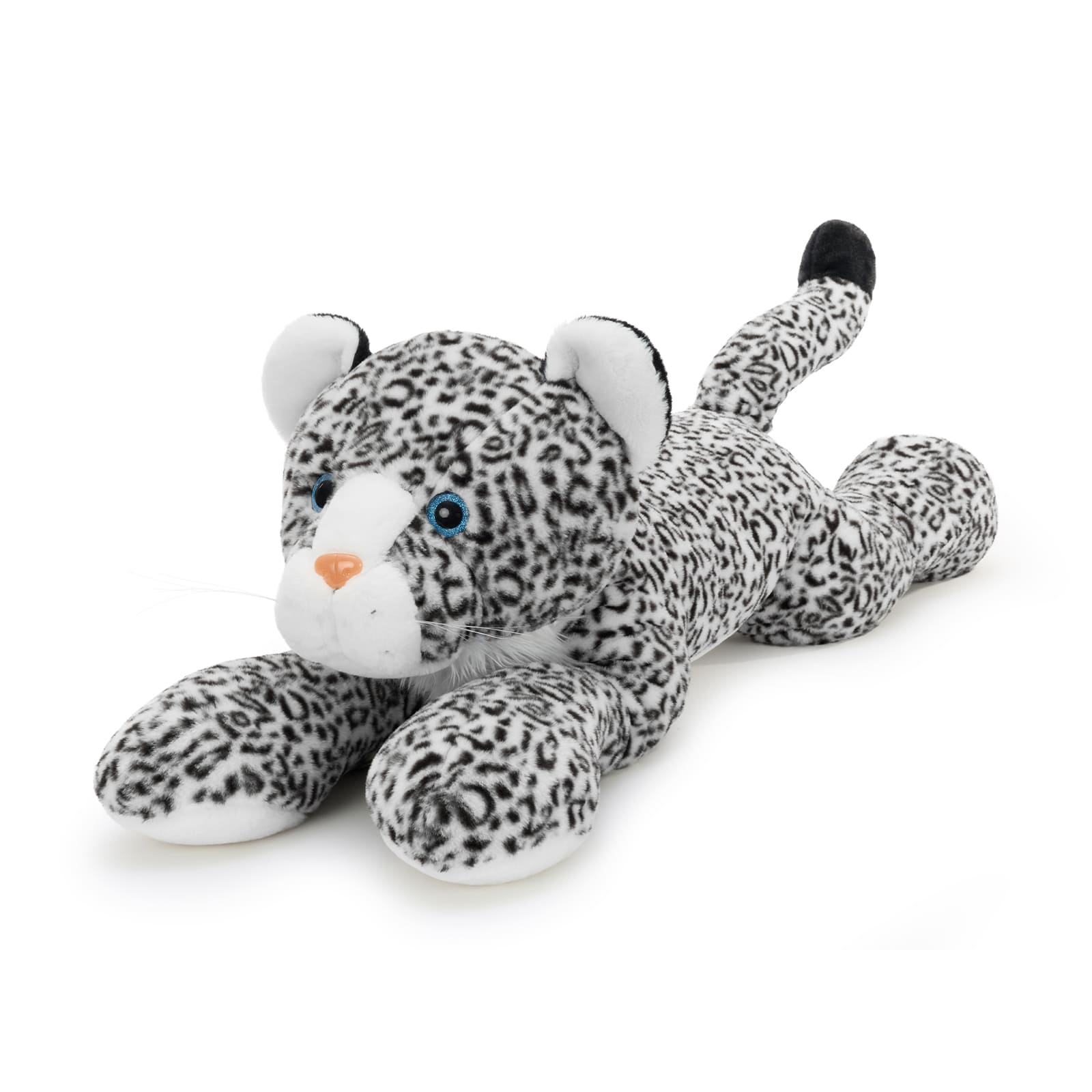 47 Inch Giant Leopard Plush Toy Large Jungle Stuffed Animal