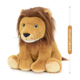 13.7 Inch Lion Stuffed Animal with Four Baby Lions
