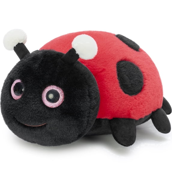 MaoGoLan Giant Glowing Ladybug Stuffed Animal Soft Plush Pillow Toy