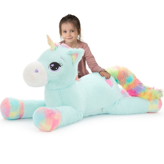 MaoGoLan 43'' Giant Unicorn Stuffed Animal Large Stuffed Unicorn Plush Toy