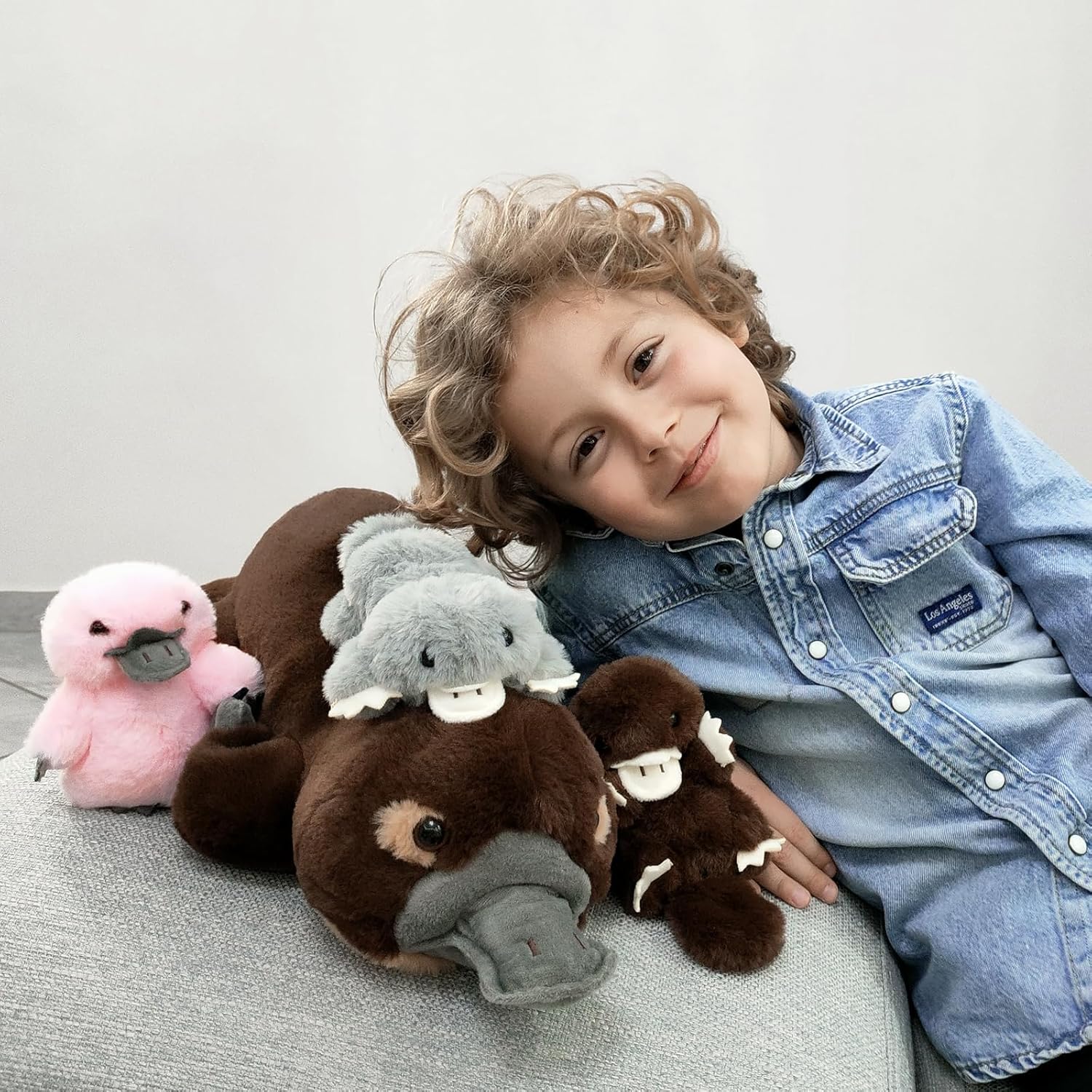 Platypus Plush Toys Duckbill Stuffed Animals, 21.65 Inches