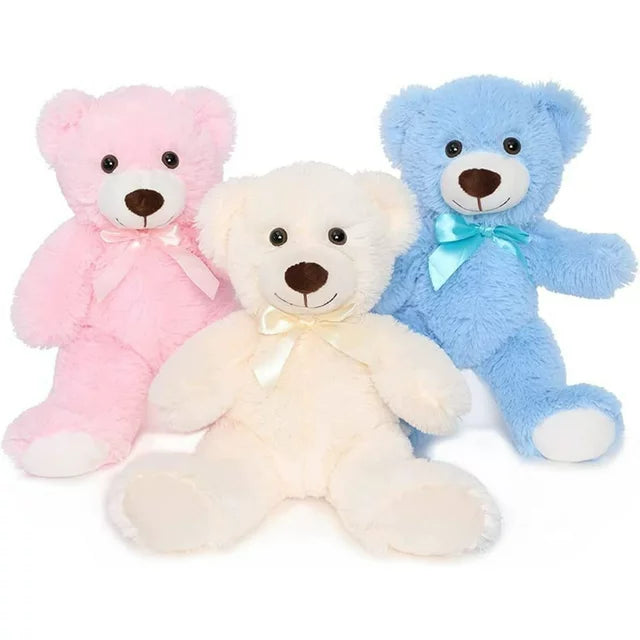 MorisMos 3 Packs Teddy Bear 13.8'' Cute Soft Stuffed Animal Plush Toys