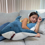 MorisMos Giant Shark Plush Toys | Ocean Stuffed Animals | Big Shark Plush Pillows | Cozy Animal Throw Pillows | Free Shipping