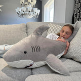 MorisMos Giant Shark Plush Toys | Ocean Stuffed Animals | Big Shark Plush Pillows | Cozy Animal Throw Pillows | Free Shipping