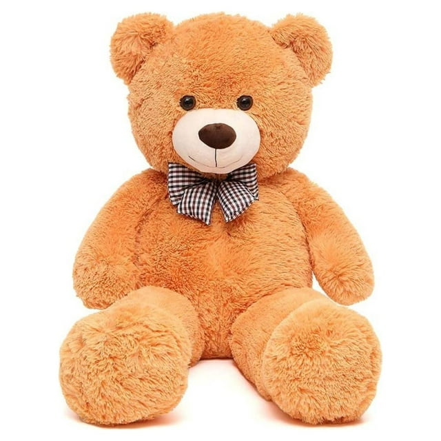MorisMos Giant Teddy Bear 4ft Stuffed Animal Soft Big Bear Plush Toy