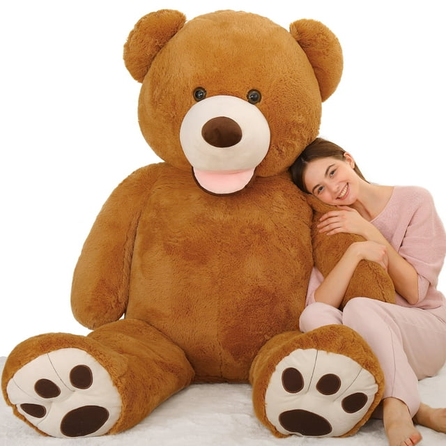 MorisMos Giant Teddy Bear 6ft Stuffed Animal Jumbo Human Size Teddy Bear